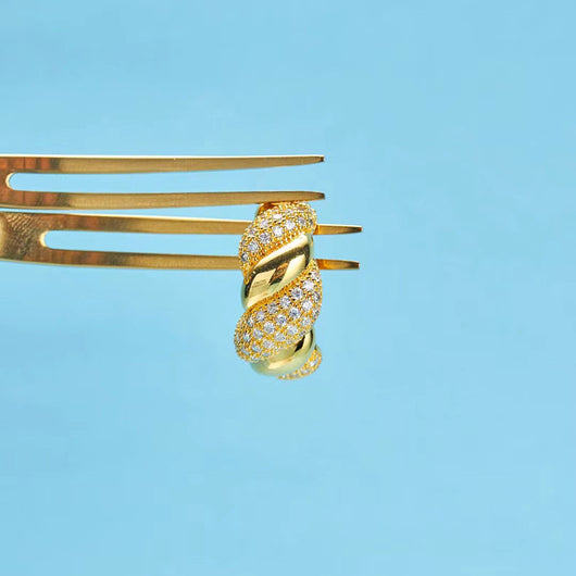 Anillo Croissant Estilo Corte de Moda Personalidad - Image 3