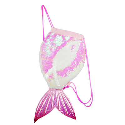 Bolsa Mochila de Lentejuelas Efecto Cola de Sirena - Image 4