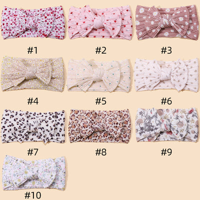 Moños Infantiles con Estampado Digital para Bebés - Image 16