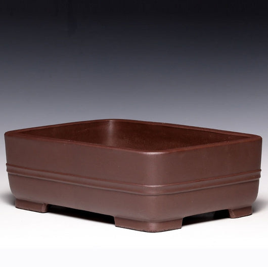 Maceta Rectangular de Cerámica Yixing Purple Sand - Image 3