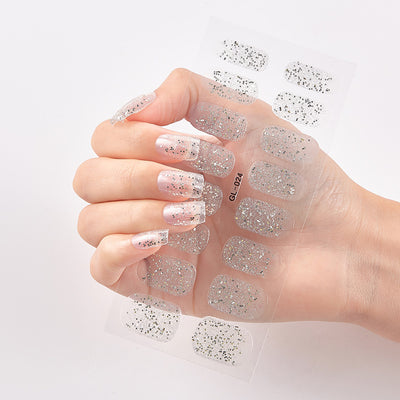 Stickers de Uñas Efecto Ojo de Gato con Detalles Dorados - Image 30