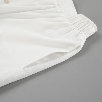 Conjunto de Lino Suelto para Mujer - Camisa y Shorts 100% Algodón - Image 17