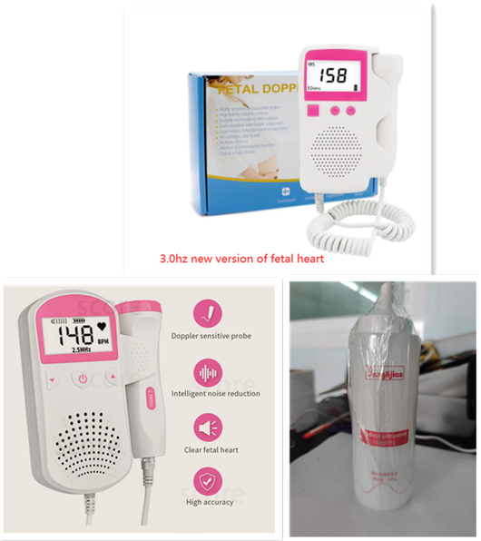 Monitor de Frecuencia Cardíaca Fetal para Casa - Detector de Latidos del Bebé - Image 18