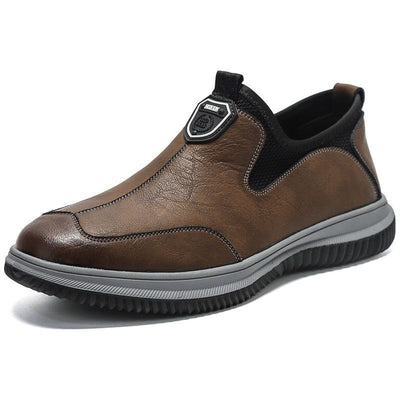 Zapatos de Cuero Suave Estilo Británico Transpirables para Hombre - Image 16