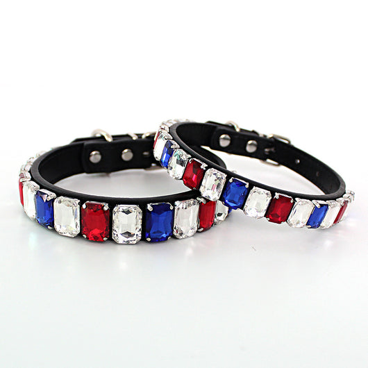 Collar Sólido para Perro con Cadena de Calidad Premium