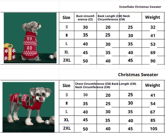 Suéter Navideño Tejido Personalizado para Mascotas - Image 14