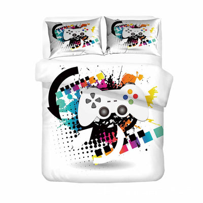 Juego de Cama con Estampado Digital de Controles de Videojuegos - Image 6