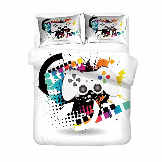 Juego de Cama con Estampado Digital de Controles de Videojuegos - Image 6
