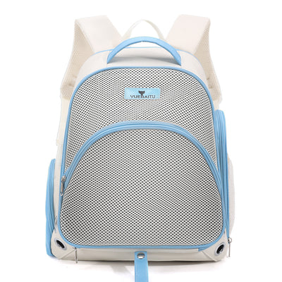 Mochila Transportadora Doble para Gatos - Portátil y Plegable - Image 9