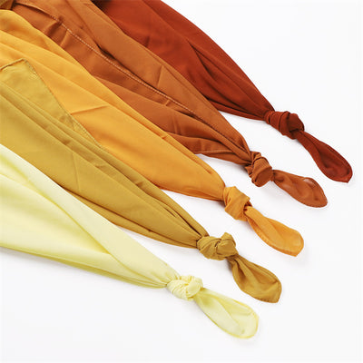 Pañuelo de Gasa Perlada en Colores Sólidos - Cobertura Elegante Monocromática - Image 83