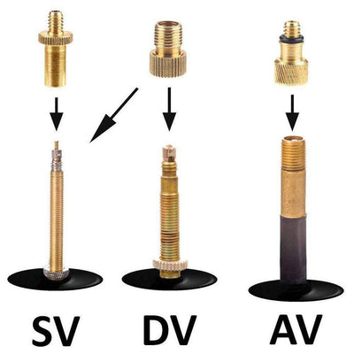 Kit Adaptadores Válvula Bicicleta 24 Piezas - Compatible DV/SVAV - Image 16
