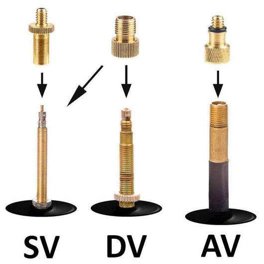 Kit Adaptadores Válvula Bicicleta 24 Piezas - Compatible DV/SVAV - Image 16