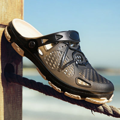 Sandalias Baotou para Hombre Verano Cómodo Antideslizante Resistente - Image 3