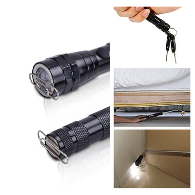 Linterna LED Telescópica Magnética de Aluminio para Trabajo - Image 7