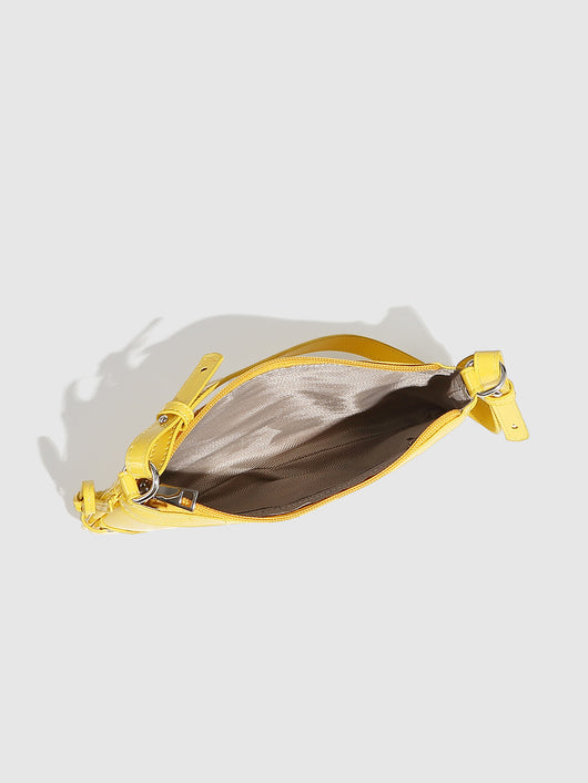 Bolso Bandolera Cuadrado Pequeño con Doble Moño - Diseño Minimalista Liso - Image 43