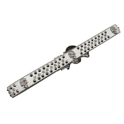 Cinturón Mujer Y2K con Incrustaciones de Diamantes y Patrón de Serpiente - Image 28