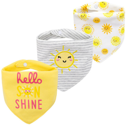 Baberos Triangulares Dobles para Bebé - Pack de 3 Pañoletas Absorbentes - Image 49