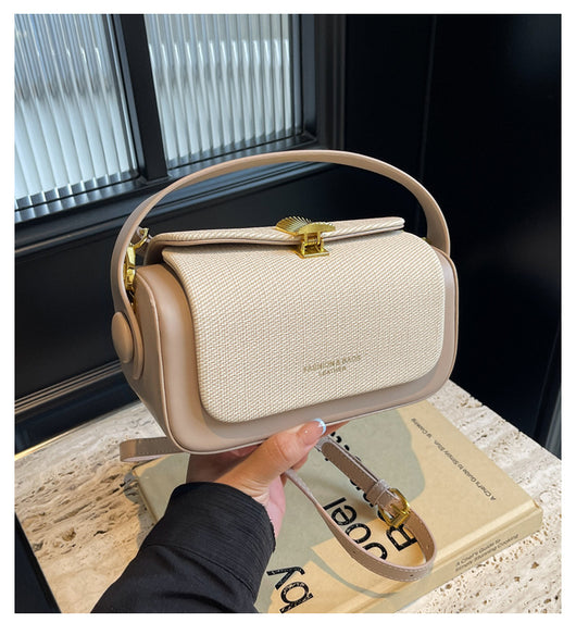 Bolso Mensajero Minimalista de Cuero para Mujer - Image 44