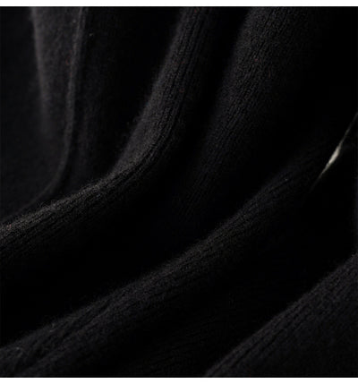 Pantalones de Lana Pura Cintura Alta Invierno - Harem Rectos Abrigados - Image 20