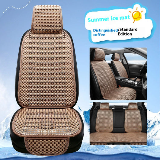 Cojín Refrigerante de Seda de Hielo para Auto - Diseño Minimalista - Image 7