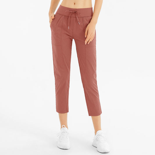 Pantalones Yoga Casuales Transpirables de Secado Rápido para Mujer