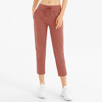 Pantalones Yoga Casuales Transpirables de Secado Rápido para Mujer