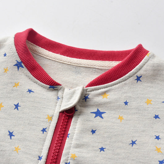 Conjunto Deportivo Infantil con Chaqueta Estampado Estrellas - Image 11