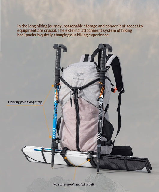 Mochila de Viaje y Senderismo de Gran Capacidad Ultraligera y Multifuncional - Image 23