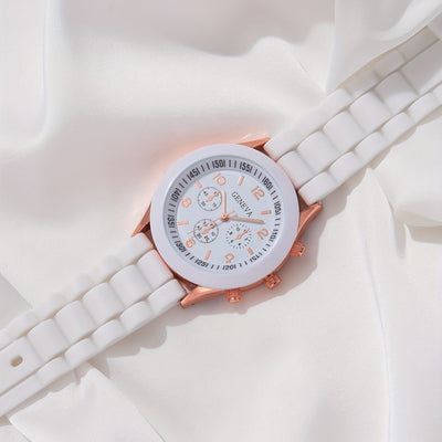 Reloj de Mujer con Correa de Cuero Sintético Clásico Elegante - Image 5