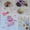 Small White Purple Octopus Caterpillar Toys