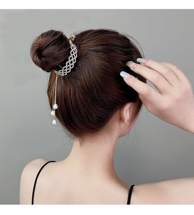 Pasador de Cabello con Broche de Cola de Caballo - Diseño Elegante - Image 4