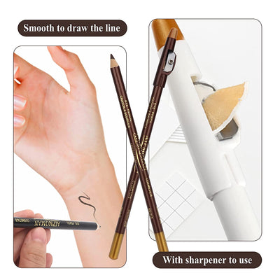 Lápiz Multifunción para Cejas, Barba y Delineador con Sacapuntas - Image 3