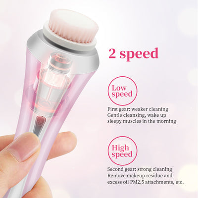 Limpiador Facial Eléctrico con Masaje y Carga Inalámbrica - Image 7