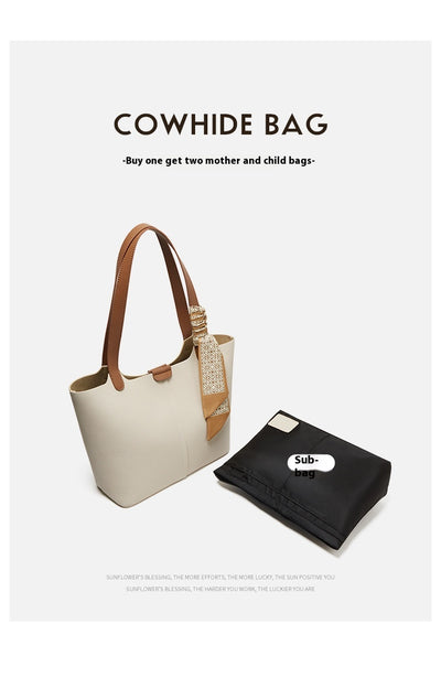 Bolso Bandolera de Cuero Genuino con Gran Capacidad para Viajes Diarios - Image 18