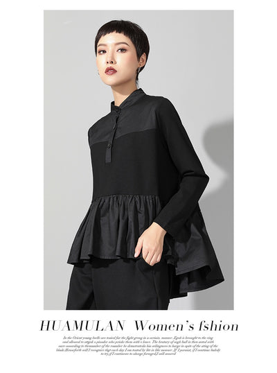 Blusa Entallada de Manga Larga con Patchwork para Bebé - Image 10