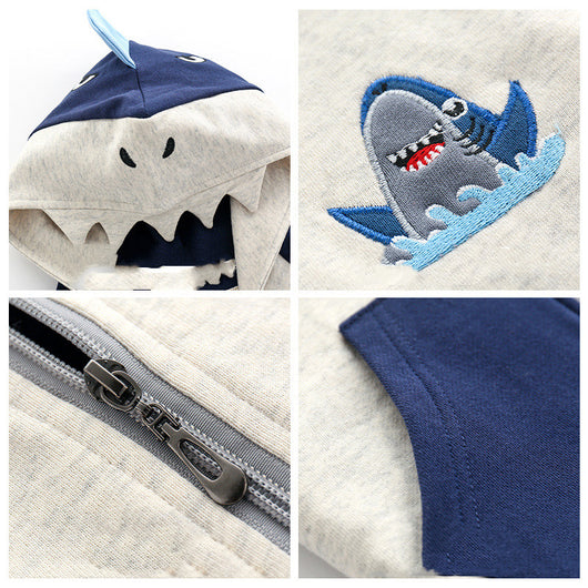 Cardigan Hoodie Infantil de Algodón con Diseños Animados - Image 8