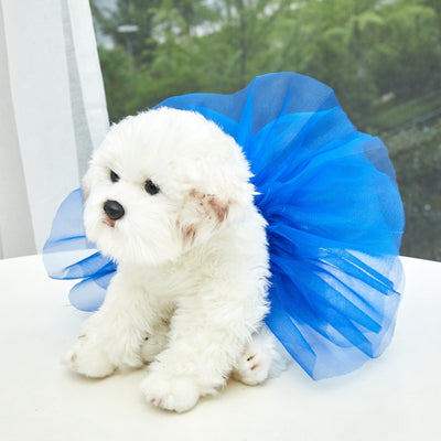 Falda Tutú de Gasa para Mascotas - Diseño Elegante con Hilo de Seda Brillante - Image 11