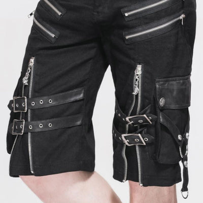Pantalones Cargo Steampunk Holgados Talla Grande para Hombre - Image 8