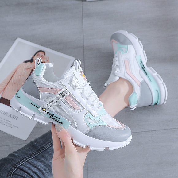 Zapatos Deportivos Estilo Coreano para Mujer - Sneakers Casual Daddy Shoes