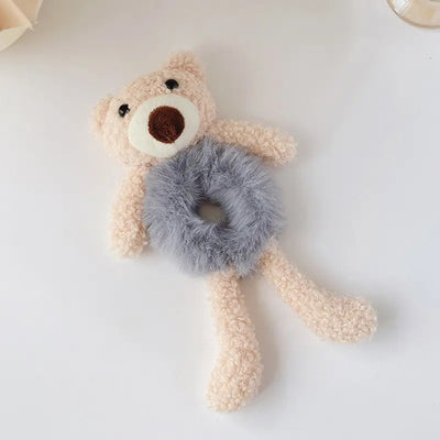Coleteros Suaves con Diseño de Oso y Conejo - Accesorios para Cabello Infantil - Image 7