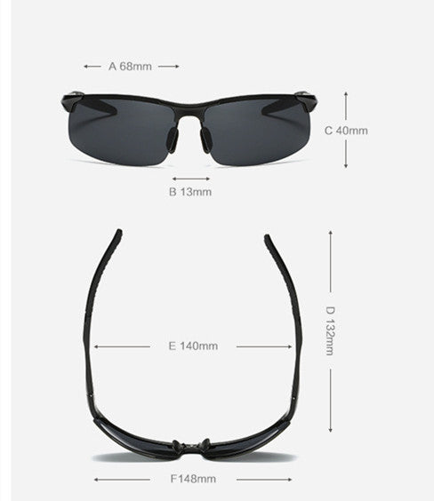 Gafas de Ciclismo Polarizadas con Aleación de Magnesio - Image 20