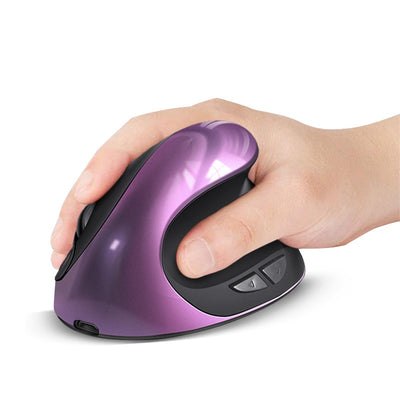 Ratón Inalámbrico Ergonómico Vertical de Tres Generaciones con Carga Inductiva - Image 4