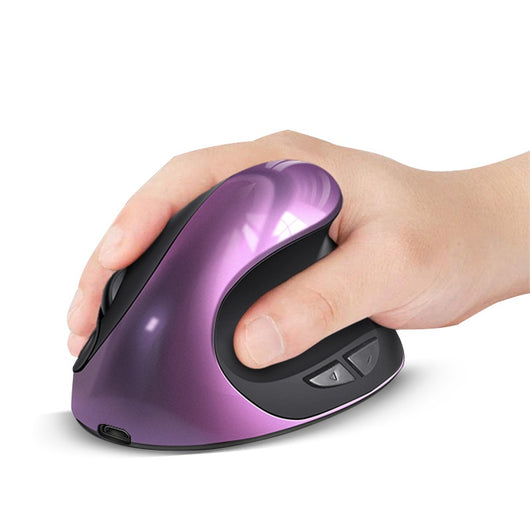 Ratón Inalámbrico Ergonómico Vertical de Tres Generaciones con Carga Inductiva - Image 4