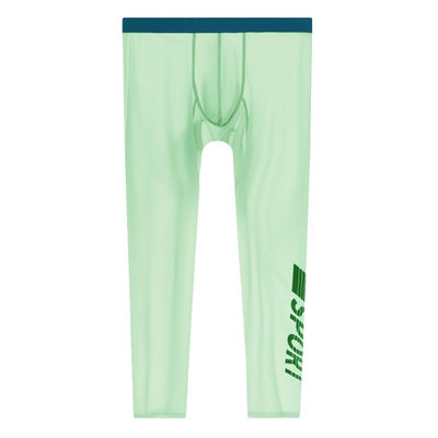 Pantalones Pijama Elásticos sin Costuras Ice Silk Ultradelgados de Secado Rápido - Image 6