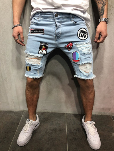 Pantalones Slim Cropped con Bordados - Jeans Modernos y Ajustados - Image 2