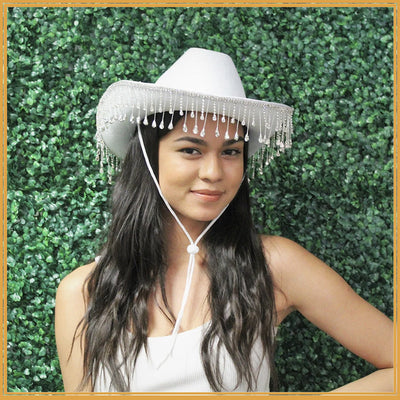 Sombrero Vaquero Denim Blanco - Image 8