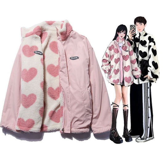 Abrigo Acolchado Love Lamb con Cuello Alzado
