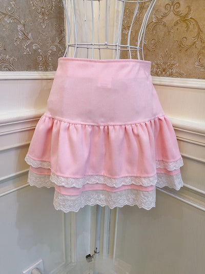 Falda Princesa con Moño de Botones para Bebé - Image 4