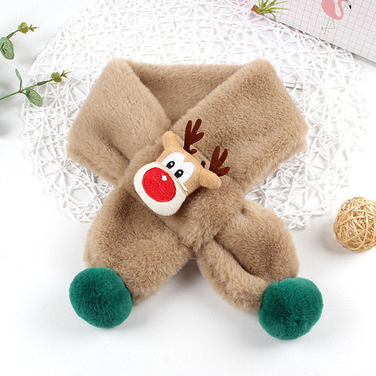 Babero Navideño Infantil con Pelaje Sintético de Conejo - Diseño Cartoon Unisex - Image 14
