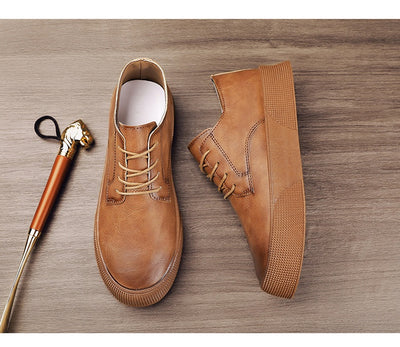 Zapatos Casuales Coreanos con Plataforma y Cordones - Image 8